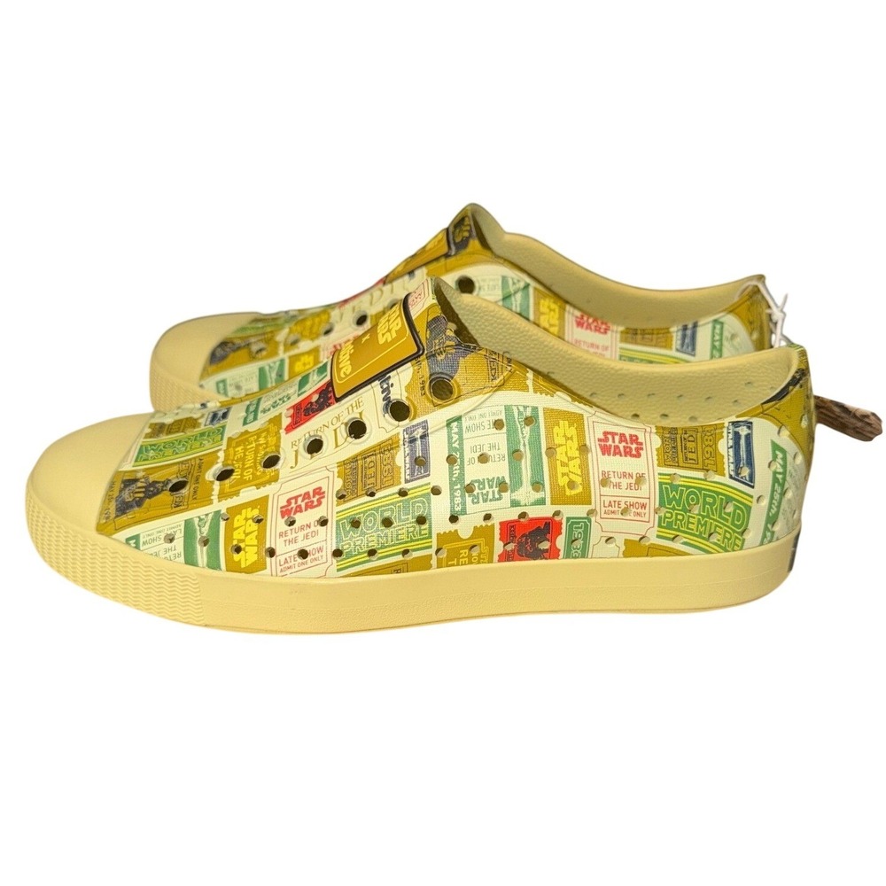 Star Wars x Native Jefferson Slip On Return of the Jedi Yellow Shoes